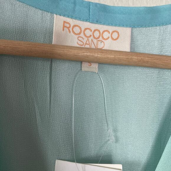 Rococo Sand Ciel Dress Rainbow‎ Gradient Stripe High Low  Size S NWT - Picture 9 of 12